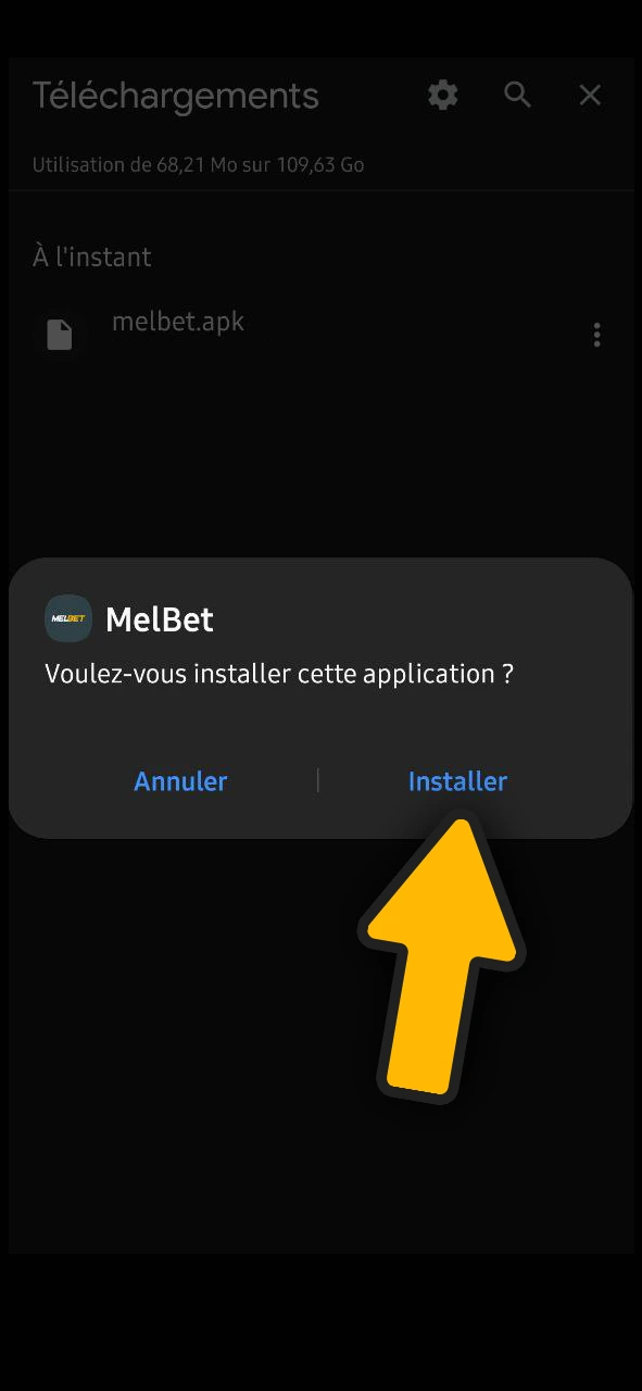 Installe facilement l’application Melbet sur ton Android.