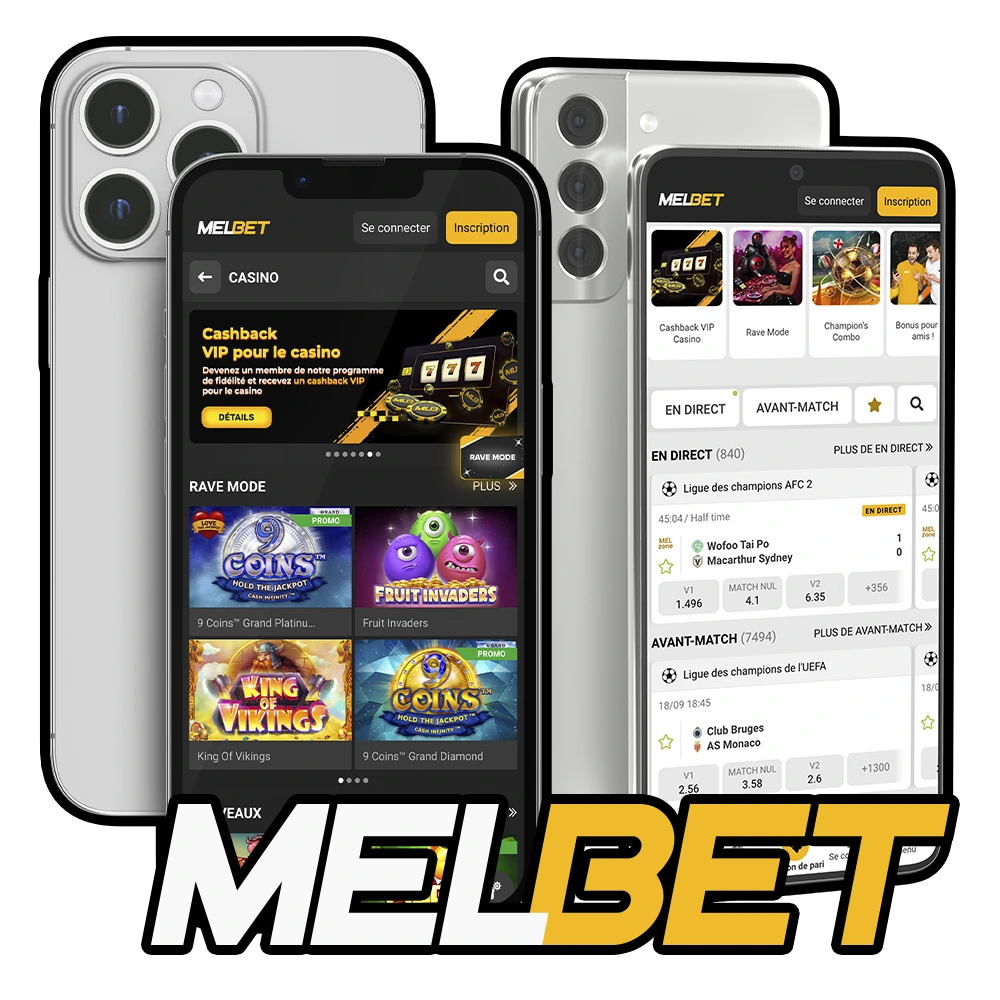 Application Melbet télécharge l’apk pour android et ios et commence à jouer.