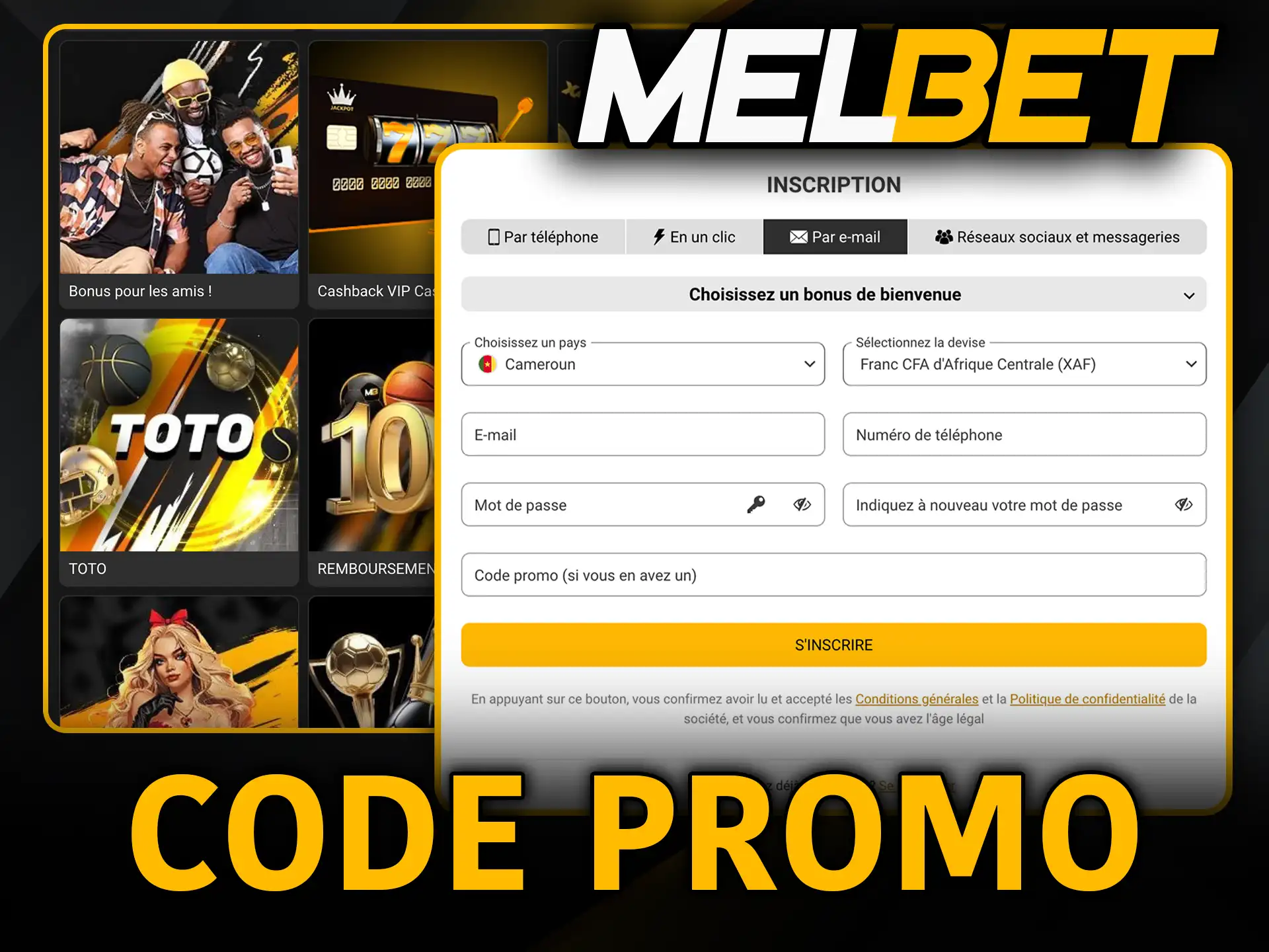 Code promo Melbet active-le et gagne immédiatement.