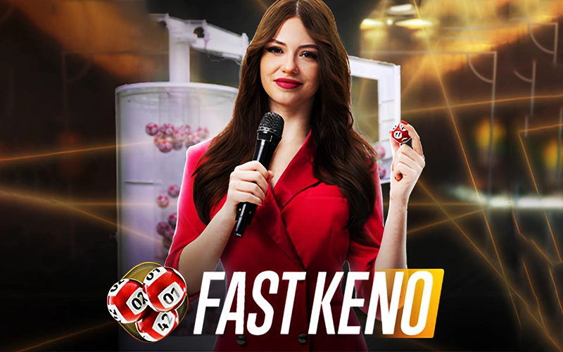 Fast Keno TV games at Melbet.