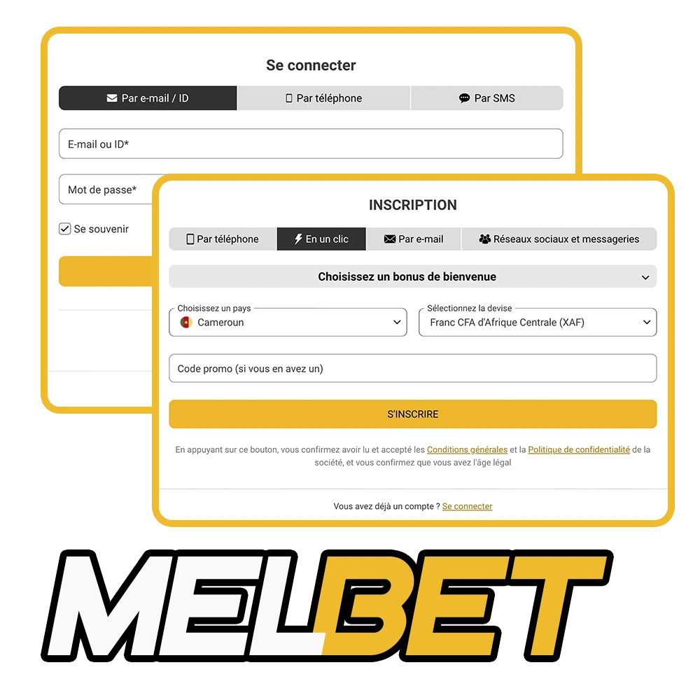 Melbet Cameroun crée ton compte et connecte-toi pour gagner dès maintenant.