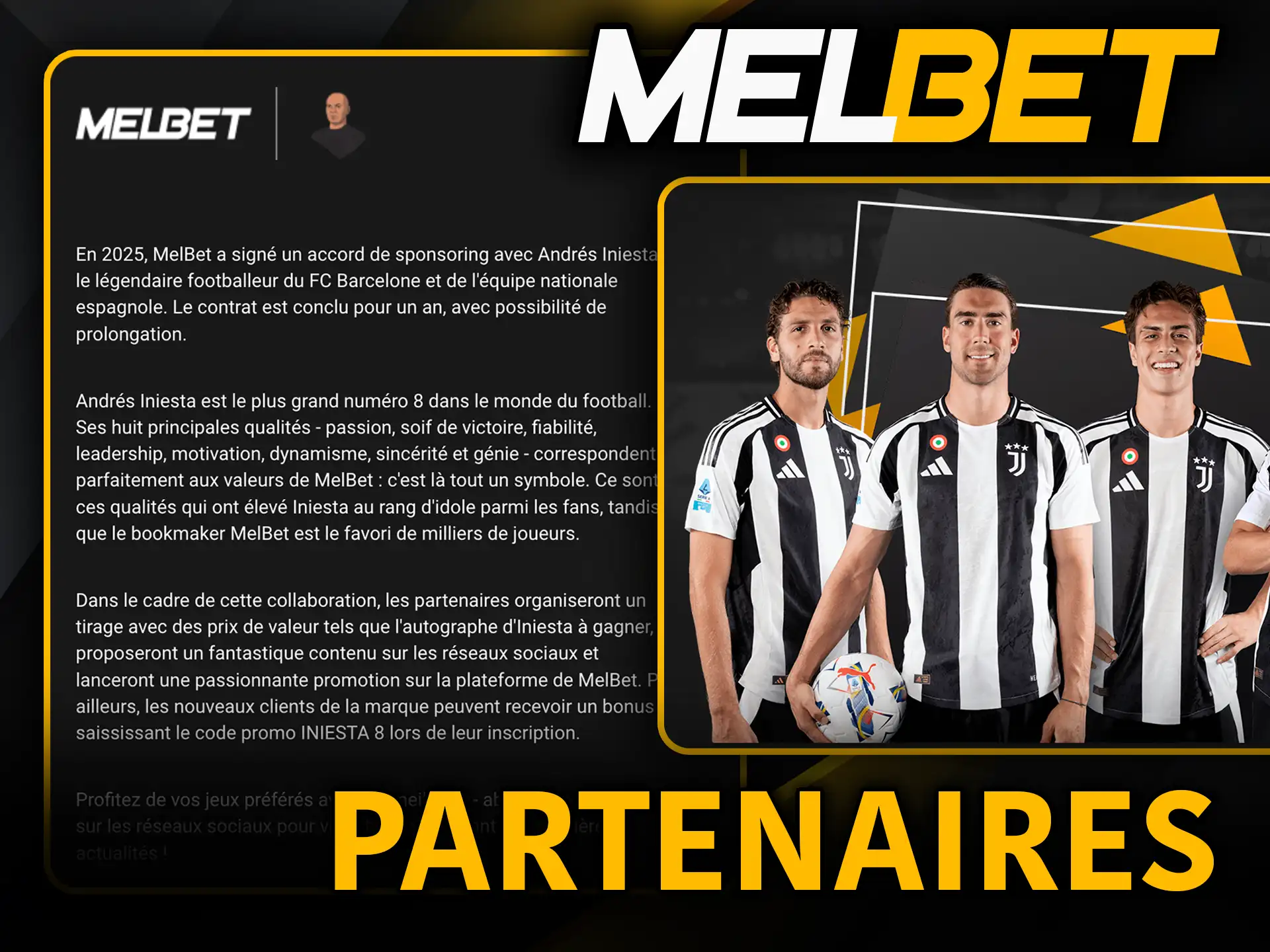 Partenaires Melbet rejoins-nous et profite des opportunités.