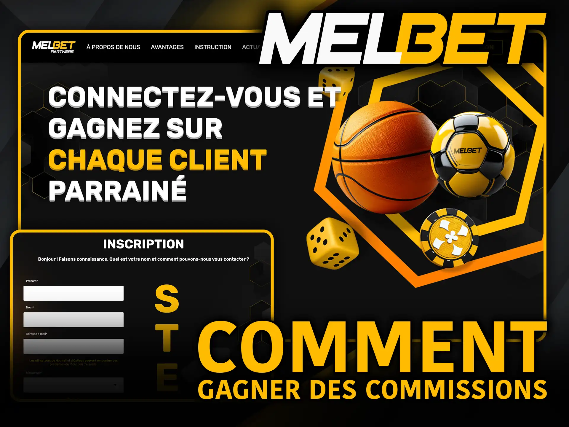 Programme d’affiliation Melbet comment gagner des commissions facilement.