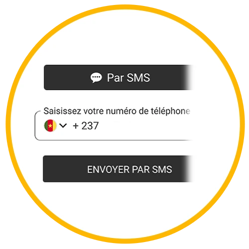 Connexion par SMS sur Melbet en quelques secondes.