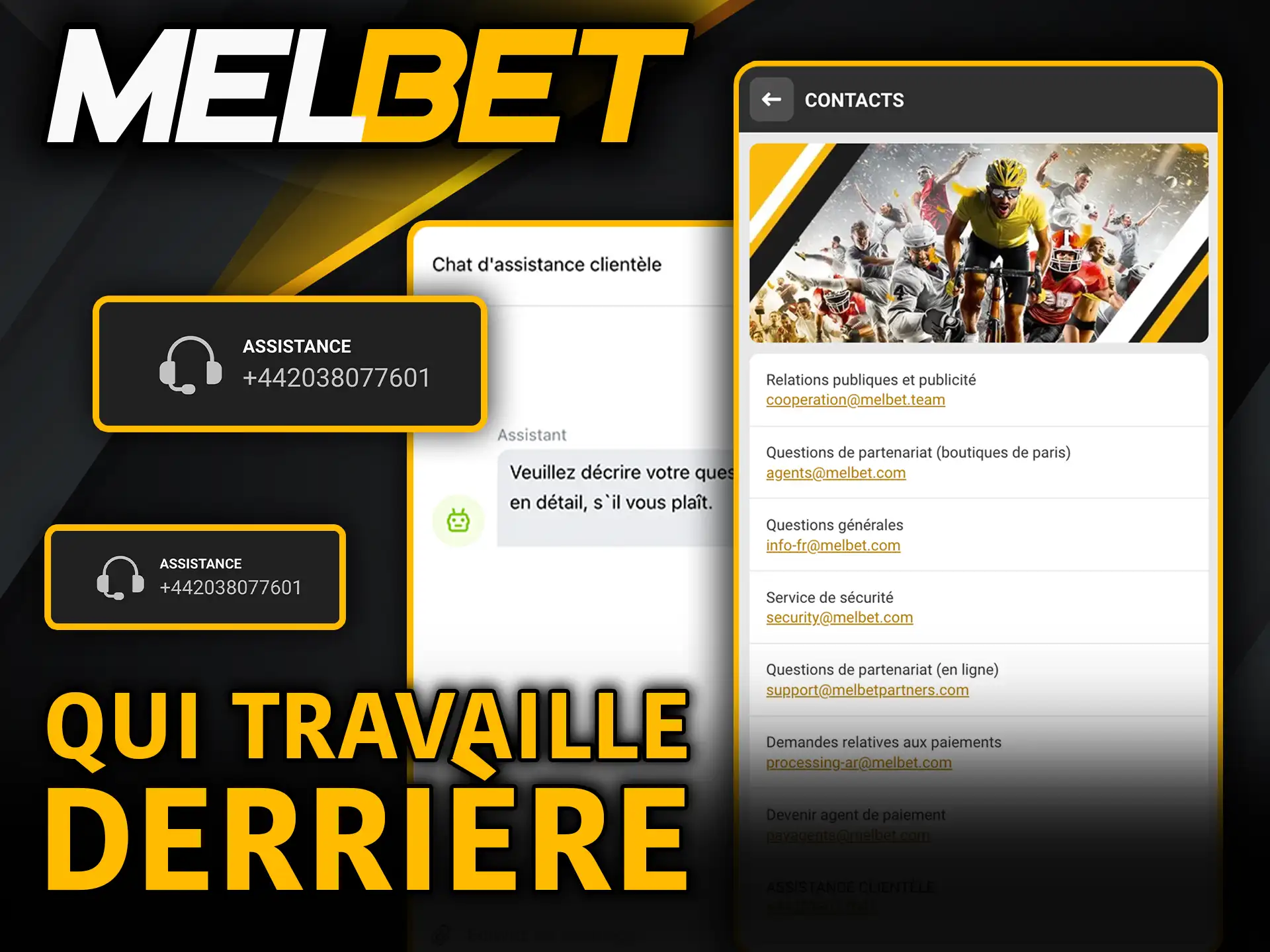 Qui travaille derrière Melbet rencontre l’équipe qui fait tout possible.