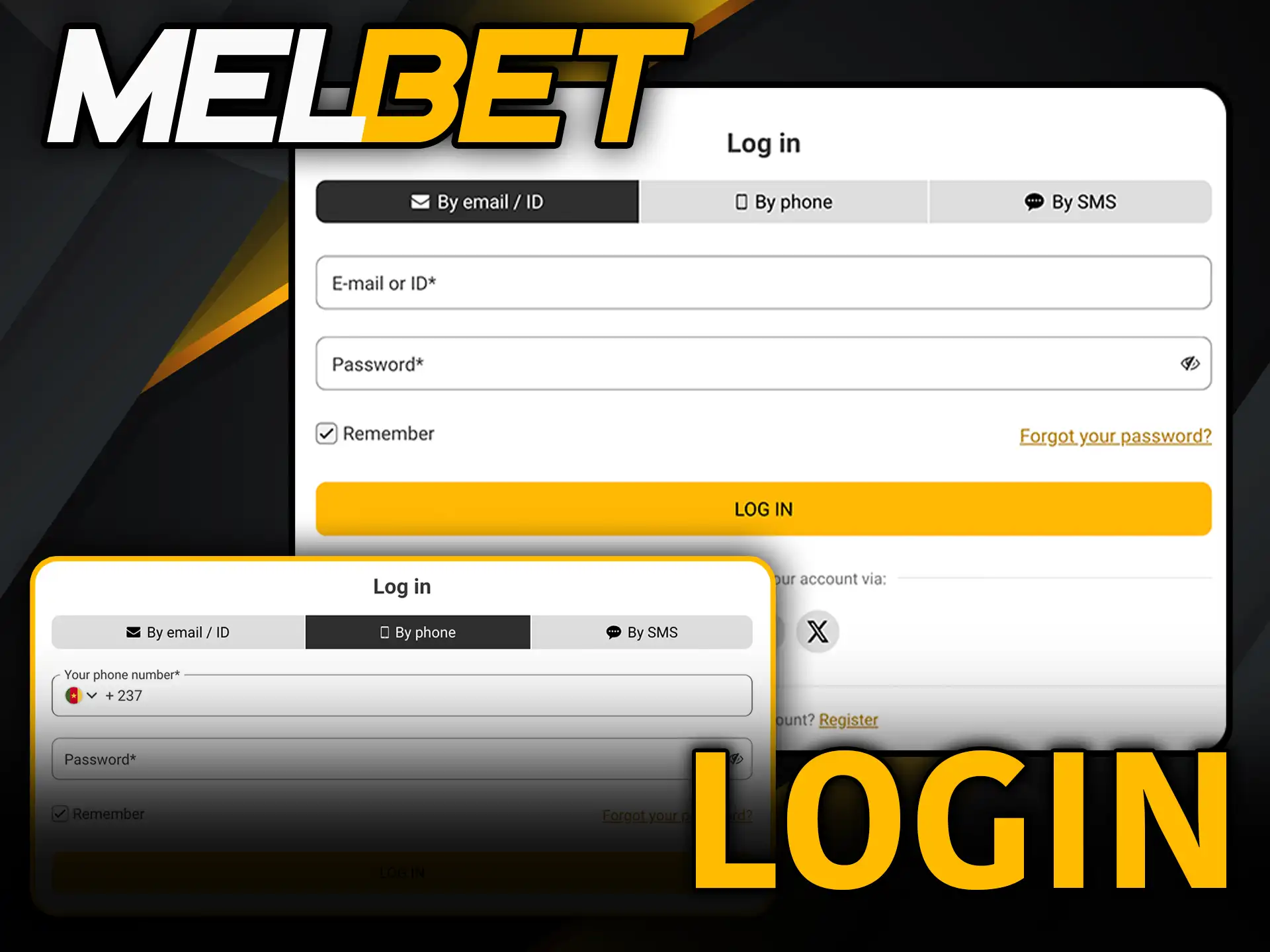 Login to Melbet and start your winning journey.