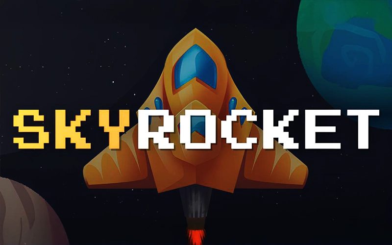 SkyRocket crash games at Melbet casino.
