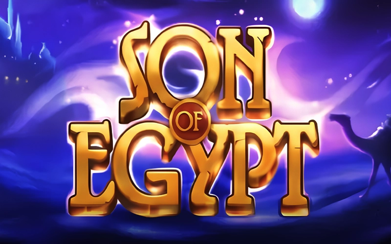 Spin the reels of Son of Egypt slots at Melbet.