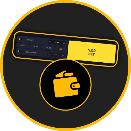 Choose manual or auto cashout options in JetX with Melbet.