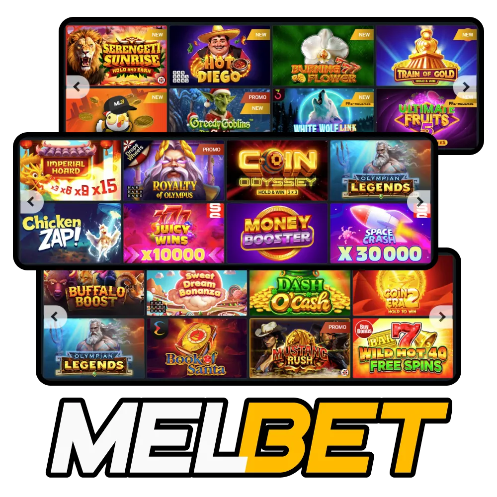 Découvrez les machines à sous sur Melbet pour des gains instantanés.