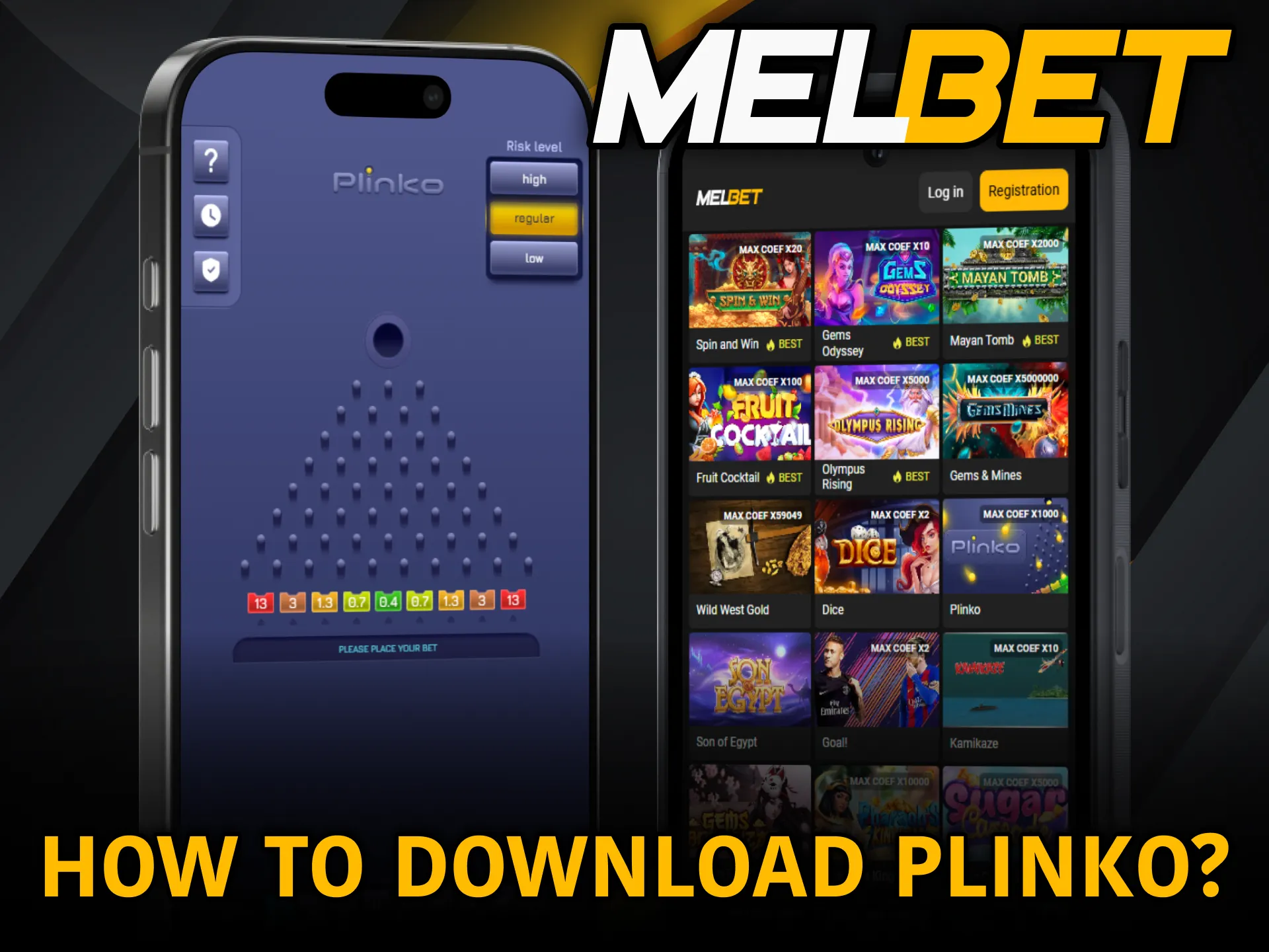 Download Melbet in Cameroon to access Plinko quickly on mobile.