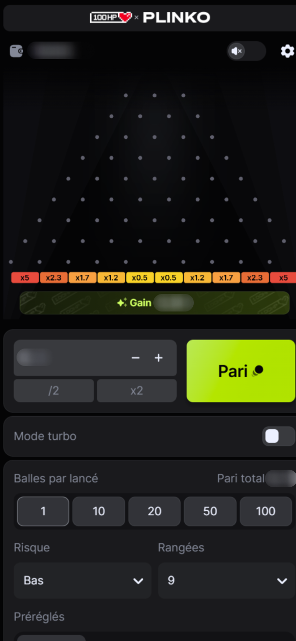 Vérifiez vos résultats sur Melbet après chaque tour de Plinko.