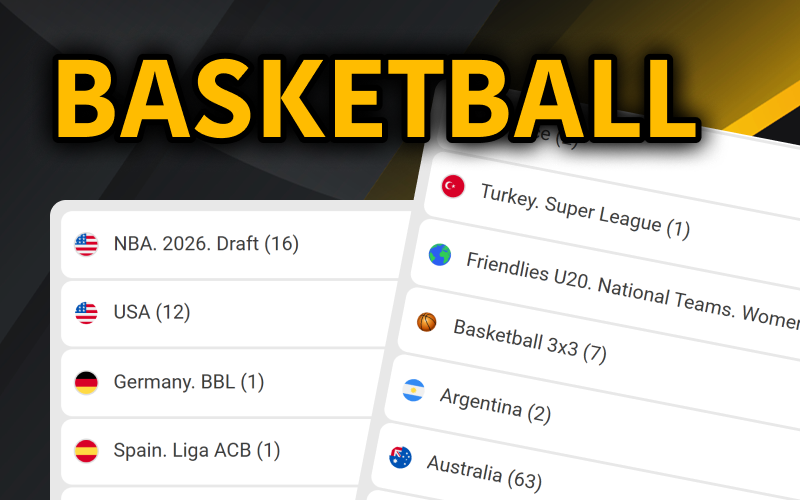 Guess the tournament winners in basketball using Melbet sports betting options.