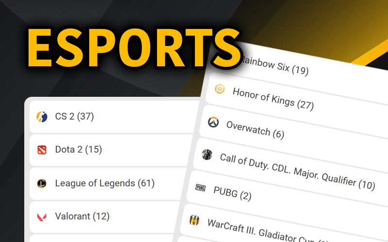 Back your favorite pro gaming teams in Melbet esports sports betting.