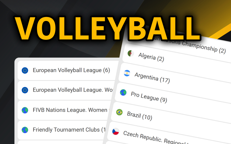 Explore dynamic volleyball betting lines on the official Melbet sports betting.