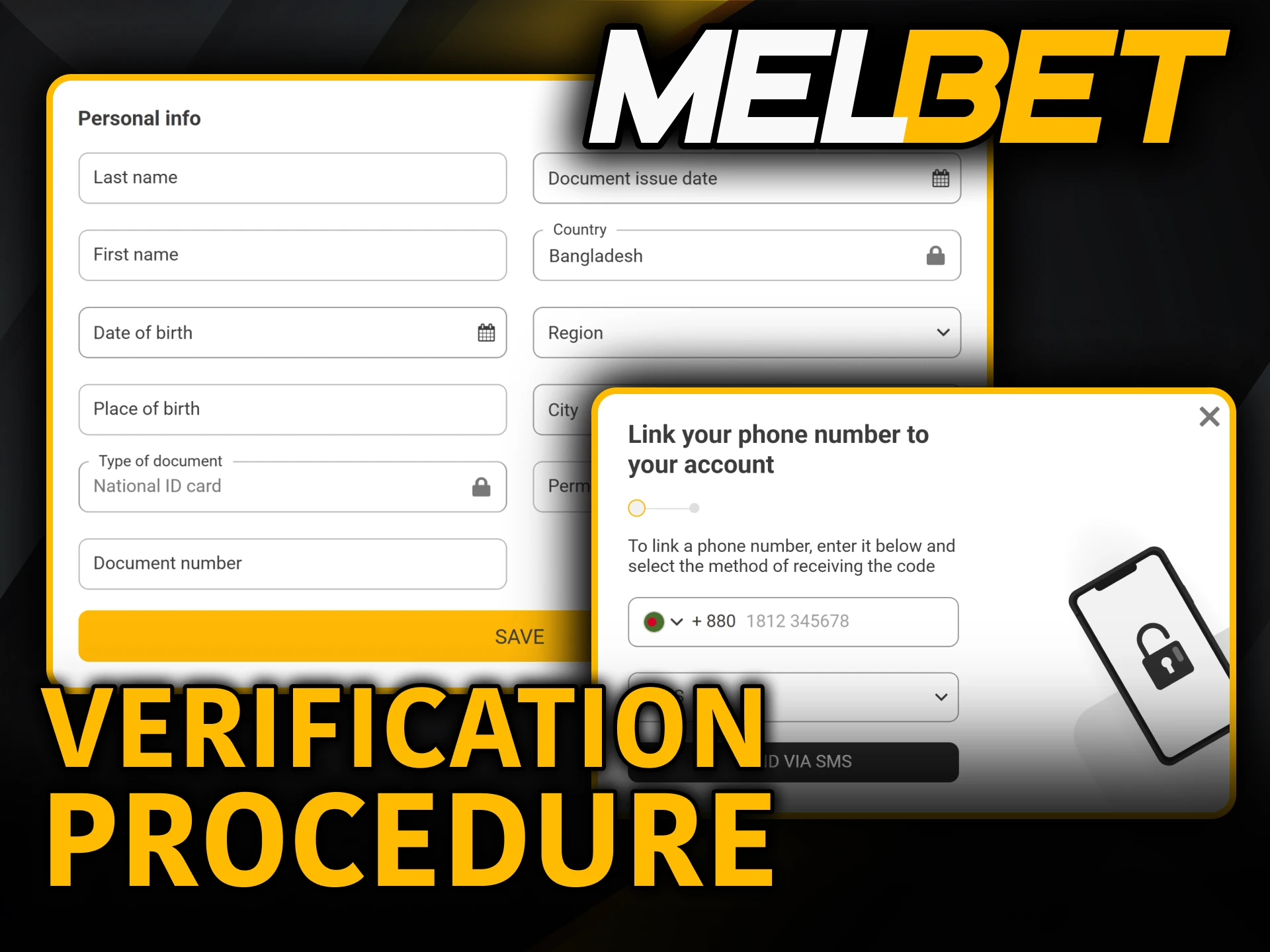 Upload your identity documents right after finishing your Melbet Registration.