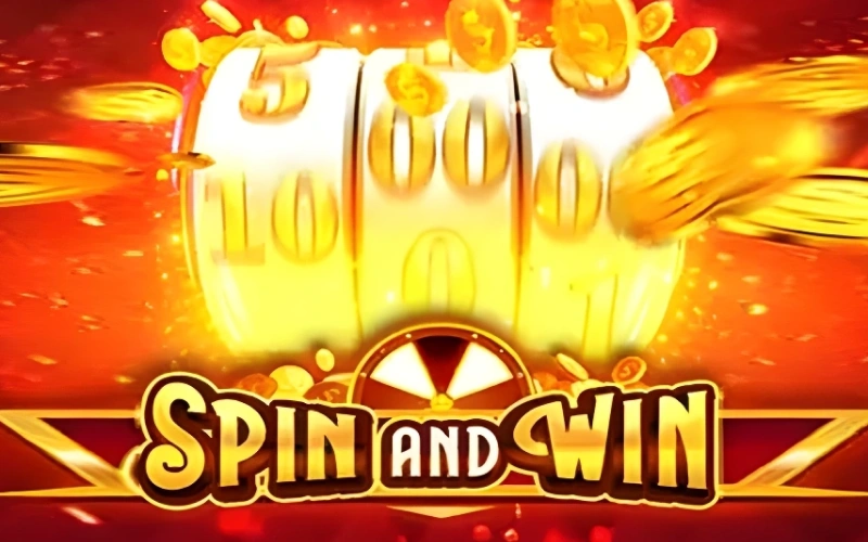 Turn the lucky wheel in Spin and Win Melbet Casino Fast Games.