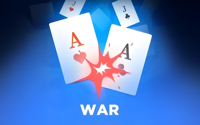 Play the exciting Card War option inside Melbet Casino Table Games.
